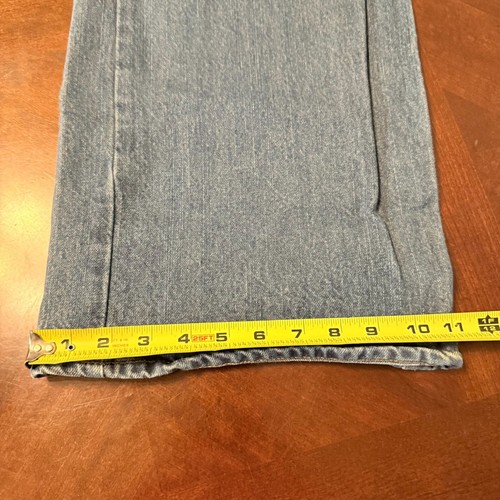 Jeans para hombre Steve & Barry’s vintage 40x34 lavado claro pierna recta estilo Y2K EE. UU. - Imagen 9 de 9