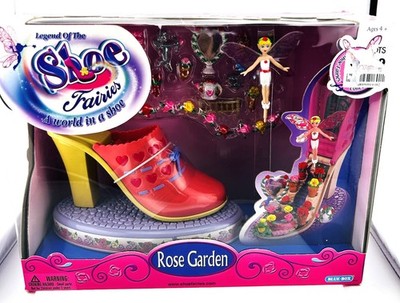 LEGEND OF THE SHOE FAIRIES ROSE GARDEN PLAY SET NEW IN BOX