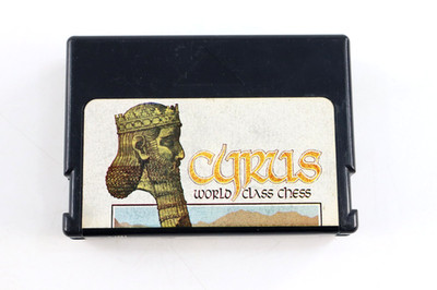 Tandy Cyrus World Class Chess Game Cartridge TRS 80 CoCo Model 26-3064 Tested