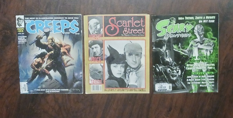 CREEPS 23 April 2020 SCARY MONSTERS 106 Spring 2018 SCARLET STREET 13 1994