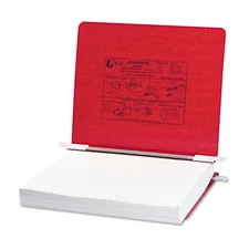 Acco Executive Red Presstex Storage Binder 6 Inch Capacity Hanging File System