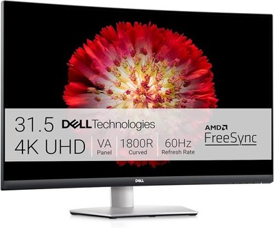 Dell 31.5インチ 曲面 VAモニター FHD FreeSync付 Dell 31.5インチ 曲面 VAモニター FHD FreeSync付 ヨドバシ.com - デル