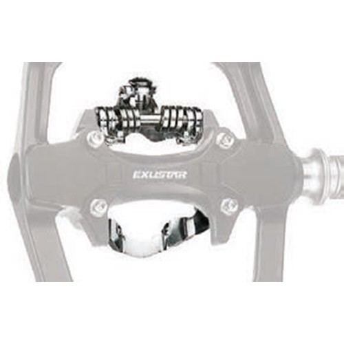 Sistema de clic SPD compatible para Shimano Exustar Kombipedal E-PM820-2 - Imagen 1 de 4