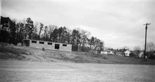 Vintage Photo Negative Shell East Tennessee GAs Station Construction