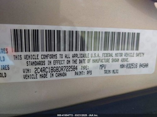 Temperature Control AC Rear Roof Mounted Fits 11-20 JOURNEY 2924034 - Picture 6 of 12