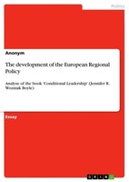 The Development Of The European Regional Policy Anonymous