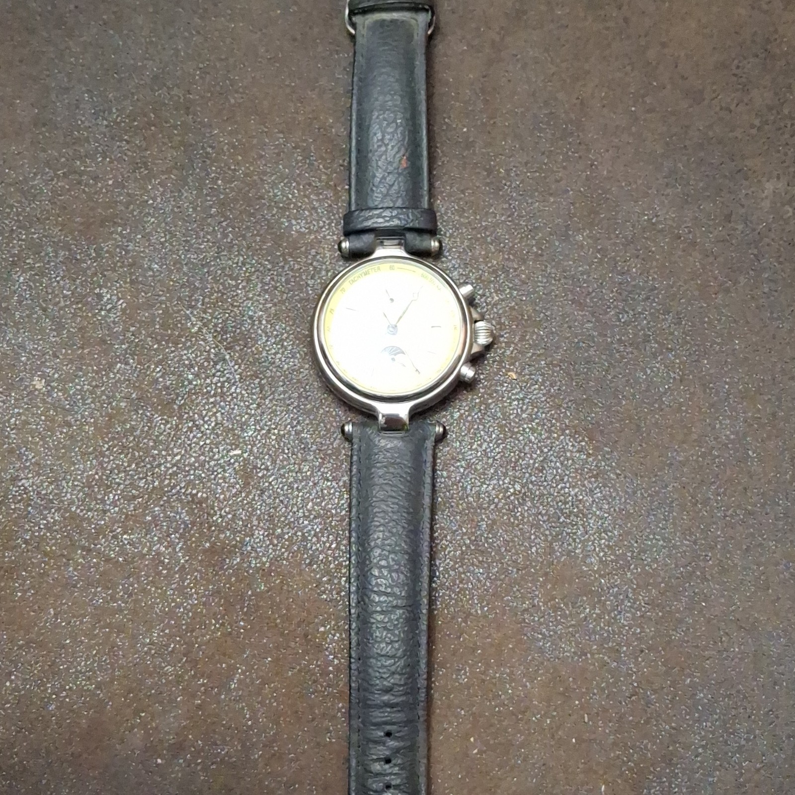 Stauer Tachymeter Automatic Moon Phase Wristwatch… - image 2