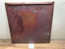 Sheet Copper 16 5/8" Coppersmith stored scrap Natural Patina Colors Verdigris B