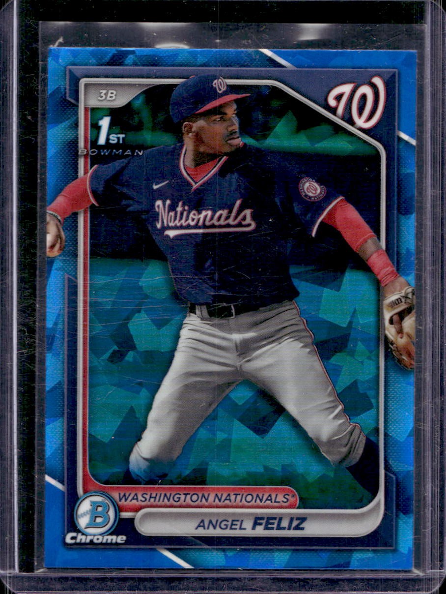 Angel Feliz 2024 Bowman Chrome Sapphire #BCP-198