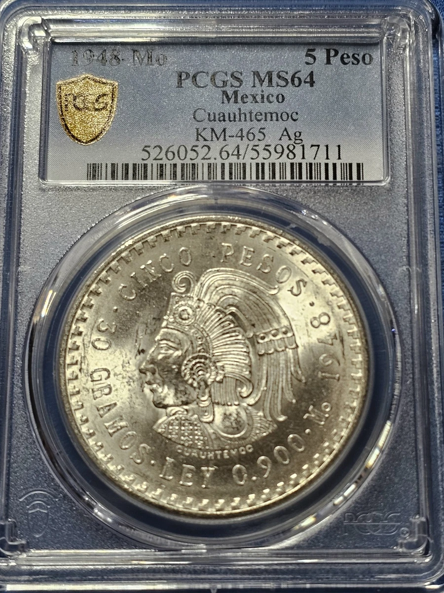 25+ 5 Pesos 1948 Year Silver Mexican Coins (1905-Now) for sale