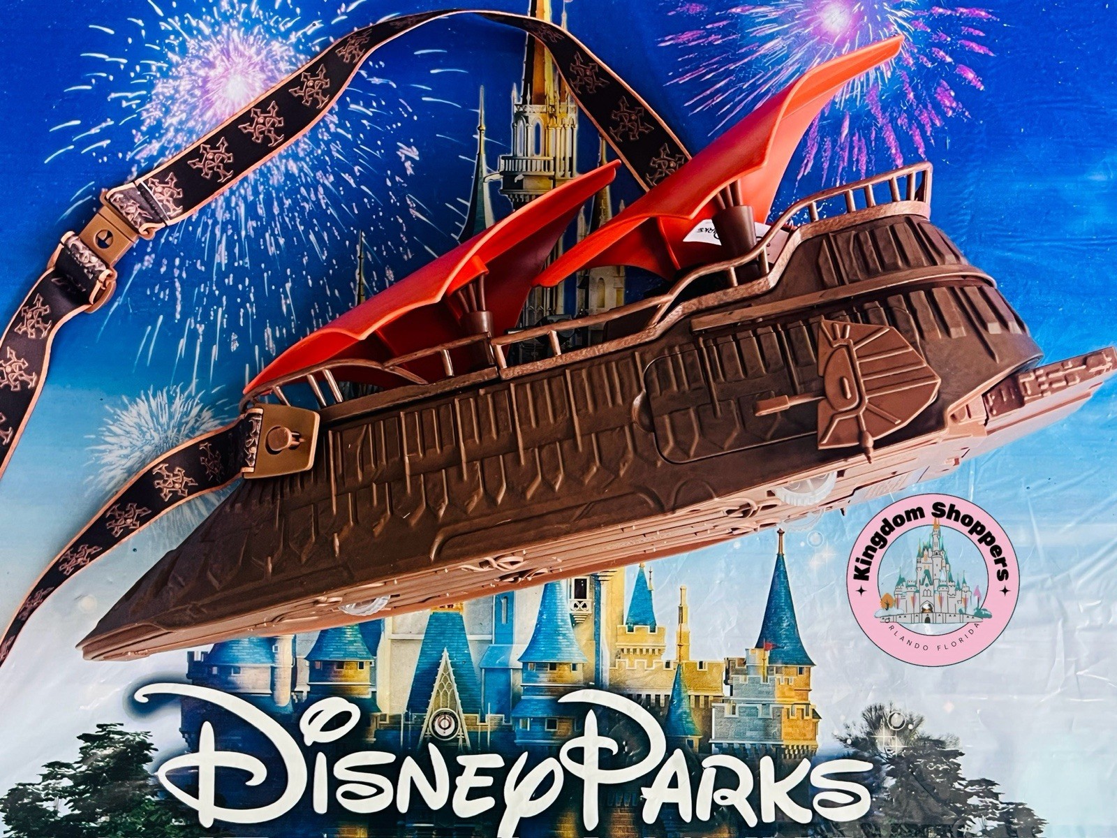 Disney Parks Star Wars Galaxy’s Edge Jabba The Hutt Sail Barge Popcorn Bucket