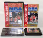 Tecmo Super NBA Basketball Sega Genesis Complete CIB Great Condition w/ Poster!