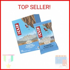CLIF BAR - Energy Protein Bars - Blueberry Almond Crisp - Made with Organic Oats