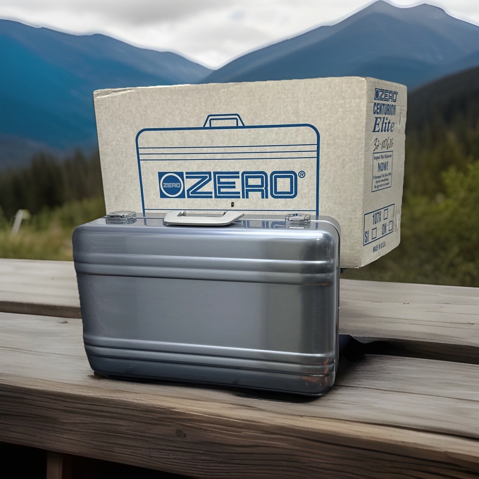 ZERO CENTURION ELITE Halliburton Briefcase 107X NEW IN BOX 3
