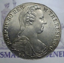 Tallero Maria Teresa di Convenzione 1780 - Zecca di Vienna 1945 - 60, Hafner 60