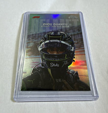 Topps 2024 Chrome Formula 1 Zhou Guanyu Stake F1 Helmet Collection HC-11