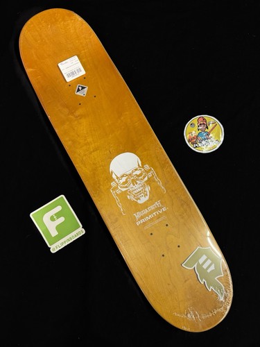 RARE Paul Rodriguez Hamilton Foil Megadeth Primitive Skateboard Deck Rock Band - Picture 7 of 7