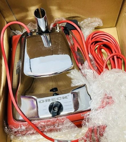 Oreck OR101 Commercial Vacuum Cleaner Chrome Lid New In Box Heavy Duty Nice! - product listing photo