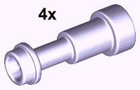 Lego Piraten 4X Fernrohr Teleskop Utensil Telescope Flat Silver 64644 4618184