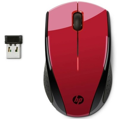 HP X3000 rot Wireless Mouse 1200 CPI 2,4 GHz Funk Maus NEU