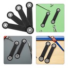 4 Pcs Rocking Chair Rocker Accessories Glider Bearing Arm Bench Repair