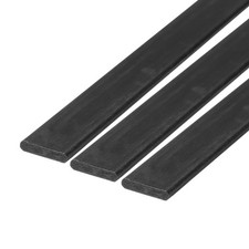 3 St&uuml;ck Carbon Faser Streifen 2x10mm 420mm L&auml;nge Pultrudierten Flache