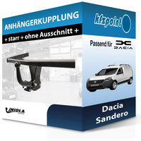 Imiola HAK-POL AnhäNgekupplung Starr Passend für Dacia Sandero 06.2008-12.2012