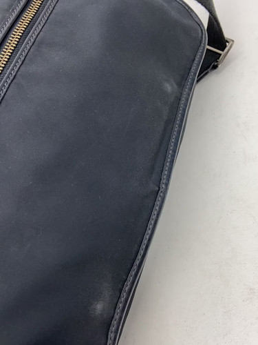 COACH Shoulder Bag Nylon Black Plain F70355 from Japan - Picture 7 of 7