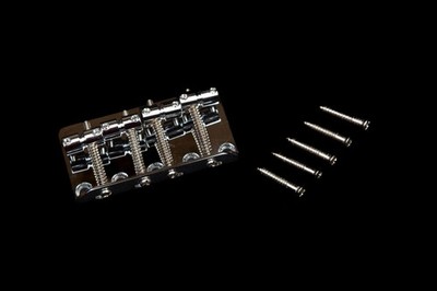 Bass Bridge Fender, chrom, komplett, neu