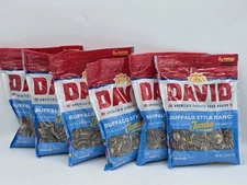 DAVID Jumbo Buffalo Ranch Sunflower Seeds 5.25 Oz (Pack of 6) EXP 10/07/2025