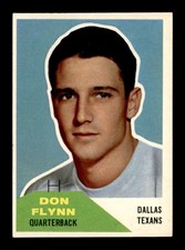1960 Fleer #32 Don Flynn RC EXMT/EXMT+ X3715051