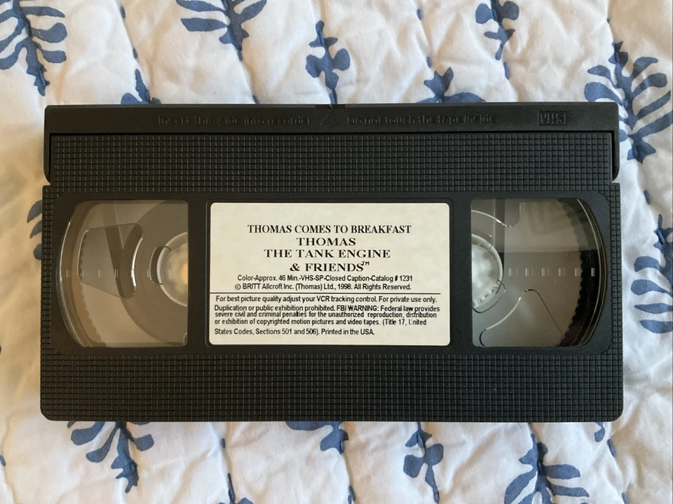 Thomas the Tank Engine & Friends - Thomas Comes To Breakfast (1999 Black Tape) - Image 3 of 3