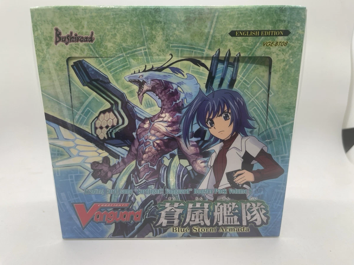 blue storm armada booster box Cardfight Vanguard Sealed 30 Packs English Edition Cardfight!! Vanguard Blue Storm Armada