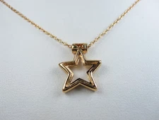 Nina Ricci Gold Plated Pendant 16-18" - 8003