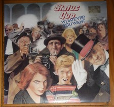 LP STATUS QUO Vinyl 1979 Whatever You Want Sc...