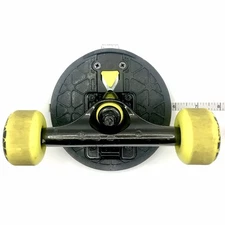 Morfboard Skateboard Single Replacement Truck 92A 53mm Wheels Yellow Morf Board