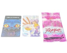 McDonald's 2026 KPop Demon Hunters Saja Boys Set Of 2 cards OPENED