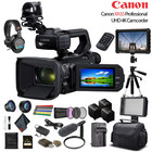 Canon Xa55 Professional Uhd 4K Camcorder (3668C002) W/ 2 Extra Battery, Soft