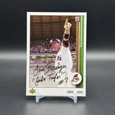 1989 Uecker Deck » Jake Taylor / Tom Berenger "Major League" Custom Tribute Card