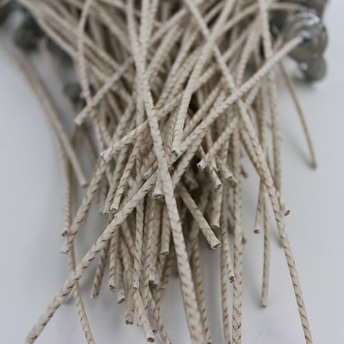 100X 6'' Candle Wick Soy Wax Core Candle Making with Sustainers Crafts Supplies - Picture 5 of 9