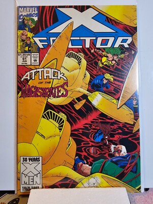 X-Factor #91 Comic 1993 Marvel Comics