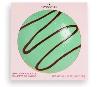 I   Revolution Mint Green Donut 5 Shade Lidschatten Palette