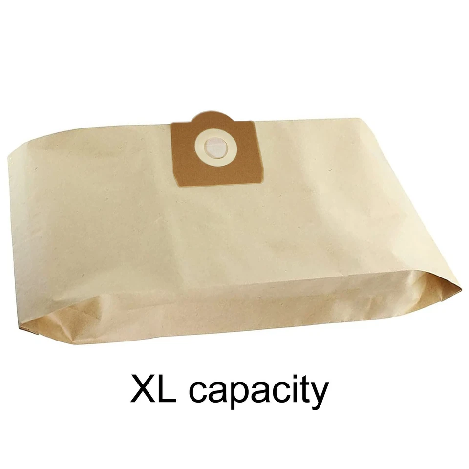 Bags + Filter for LIDL PARKSIDE PNTS 1250 1300 A1 1400 B1 1500 Vacuum - 10 Pack - Image 4 of 4