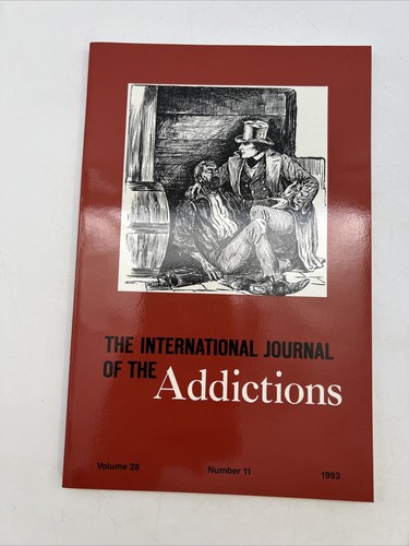 VTG The International Journal Of The Addictions, Lot Of Three Vol. 27, 28, 31 - Picture 5 of 11