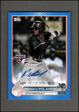 2022 Topps Pro Debut Autographs Blue #PD190 Federico Polanco Auto /150 - NM-MT