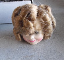 Vintage 1982 Ideal Shirly Temple Character Girl Doll Head 2 1/2" Tall