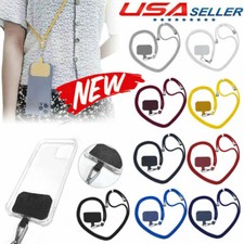 Universal Crossbody Nylon Patch Phone Lanyards Mobile Phone Strap Lanyard Unisex
