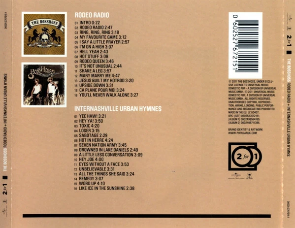 The BossHoss Rodeo R CD Album RE + CD Album RE + Comp 10005 - Bild 2 von 4