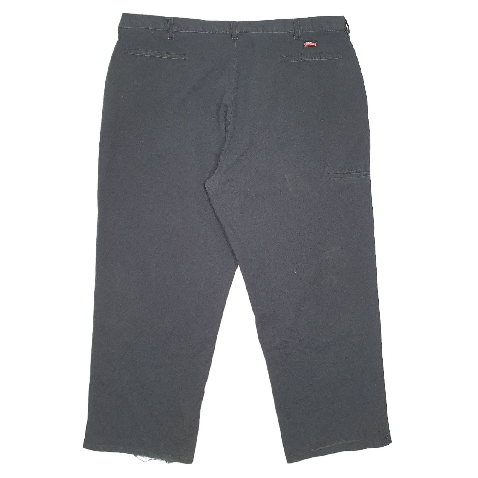 DICKIES Work Pant Chino Trousers Cotton Black Mens W44 L30 image 3