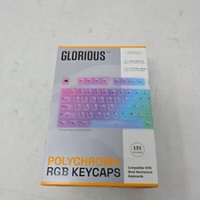 Glorious - Polychroma Translucent Universal RGB Keycaps for 100% 85% 80% TKL